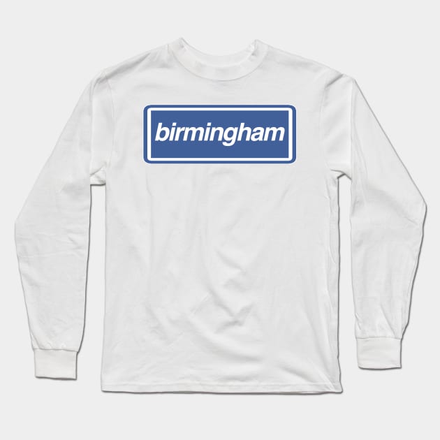 Birmingham Long Sleeve T-Shirt by Confusion101